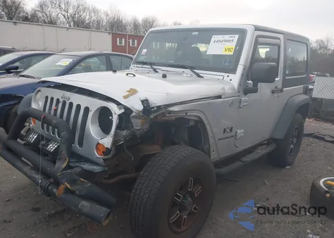 2007 Jeep Wrangler X z USA, uszkodzony, nr VIN 1J4FA24107L213622